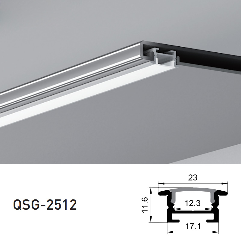 LED Strip Light Diffuser With Flange For 12mm Rope Light LED Strip Light Diffuser With Flange For 12mm Rope Light
